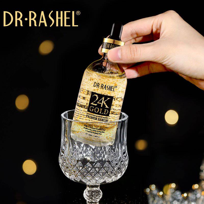 Dr.Rashel 24K Gold Radiance & Anti Aging Primer Serum - 100ml