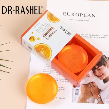 Dr.Rashel Vitamin C Brightening & Anti Aging Whitening Soap